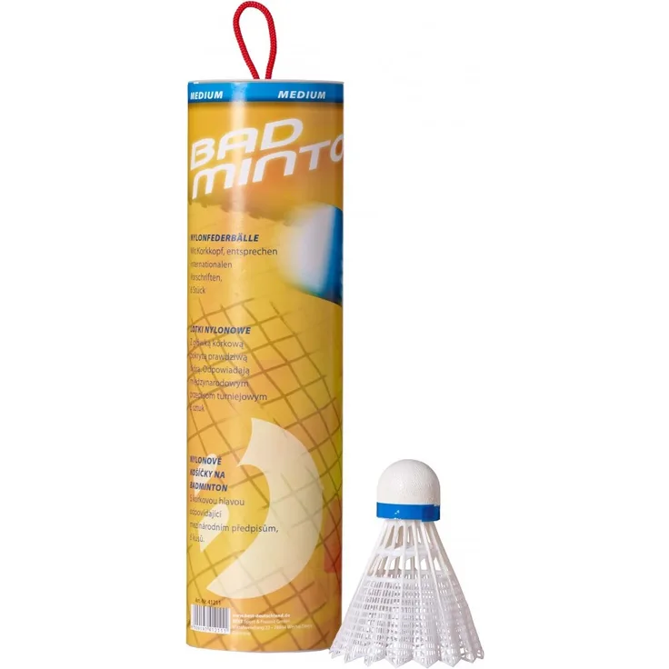Best Sporting Federbälle, Wettkampfbälle, 6 Stück, medium
