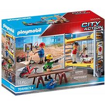 Image for Playmobil City Action 70446 'Baugerüst mit Handwerkern'