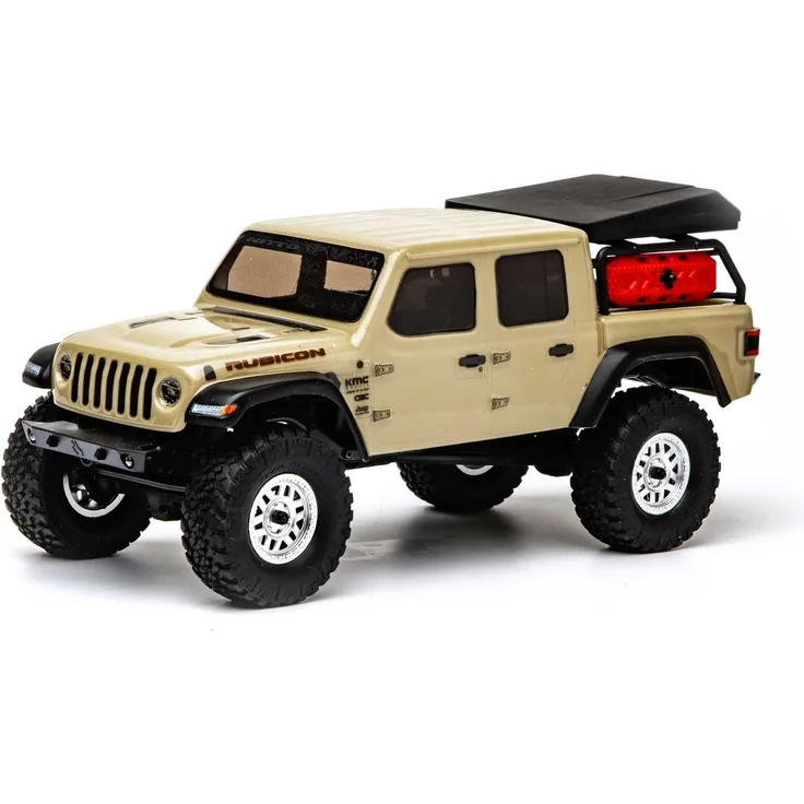 Axial 1/24 SCX24 Jeep JT Gladiator 4WD Rock Crawler Brushed RTR, Beige