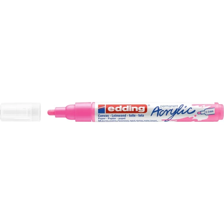 edding 5100 Acrylmarker medium neonpink - Preisvergleich – Bild 1