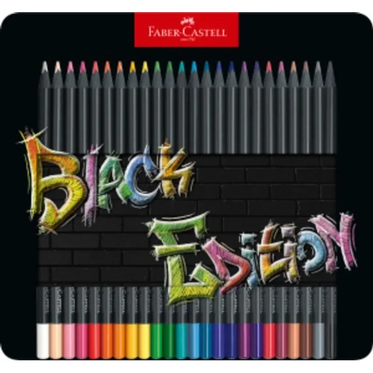 Buntstifte Black Edition 24er Metalletui
