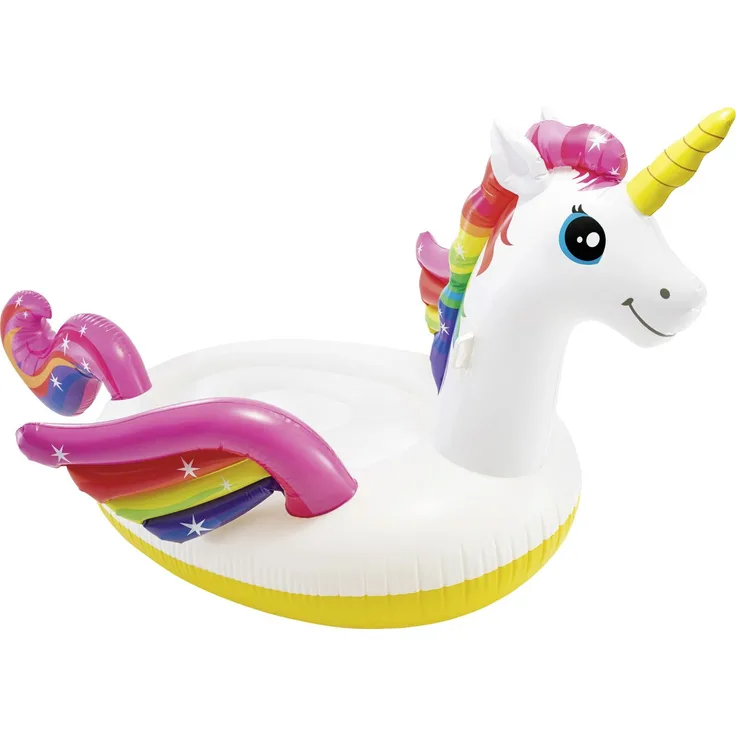 Intex Mega Unicorn Island weiß, bunt