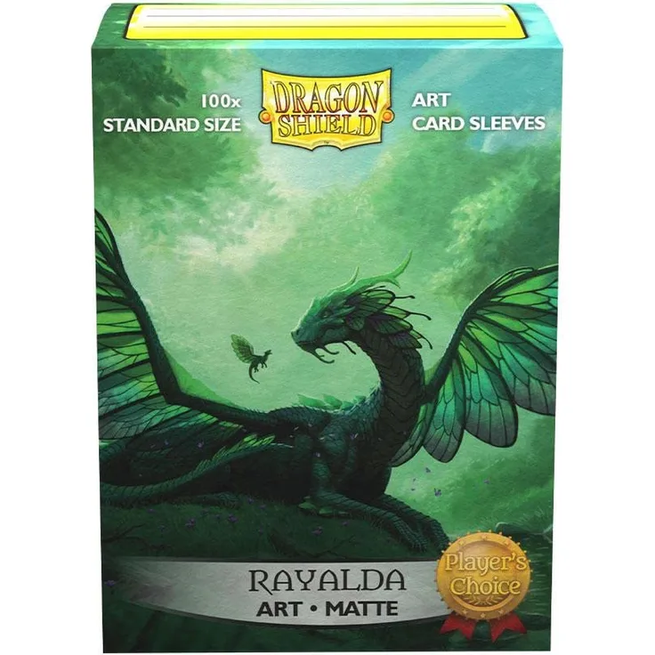 Arcane Tinmen 12062 - Dragon Shield: Player´s Choice Sleeves Matte Classic – Rayalda(100)
