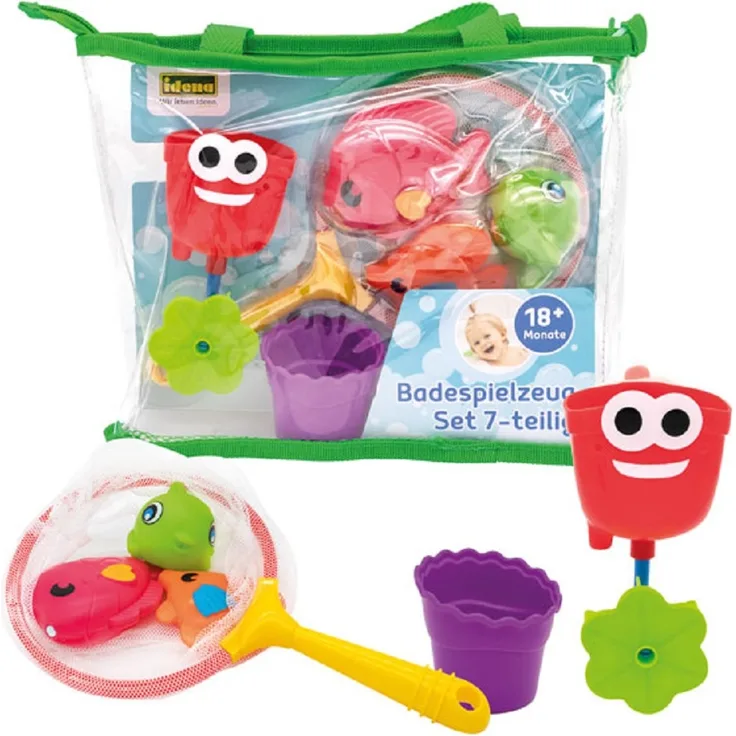 Idena Badespielzeug-Set 7-teilig