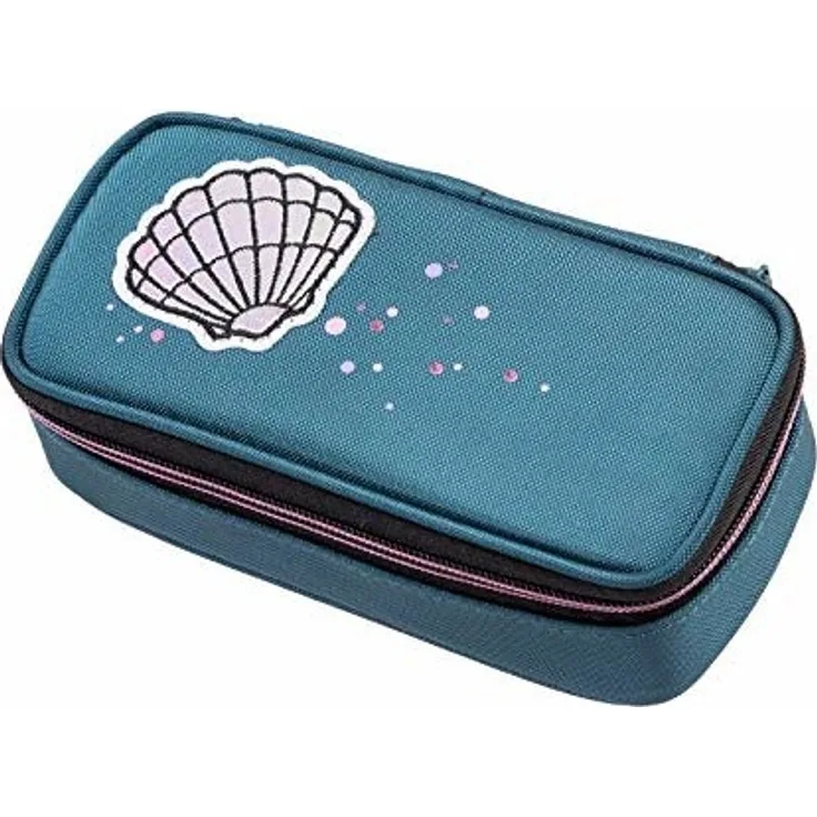 Walker 49617-064 Federmappe mit Innenklappe, Fame Pearl, Petrol, ca. 21 x 10 x 6 cm