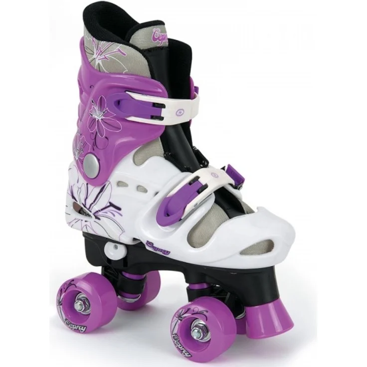 Girls Roller erhältlich Weiß Lila Größe 36-38