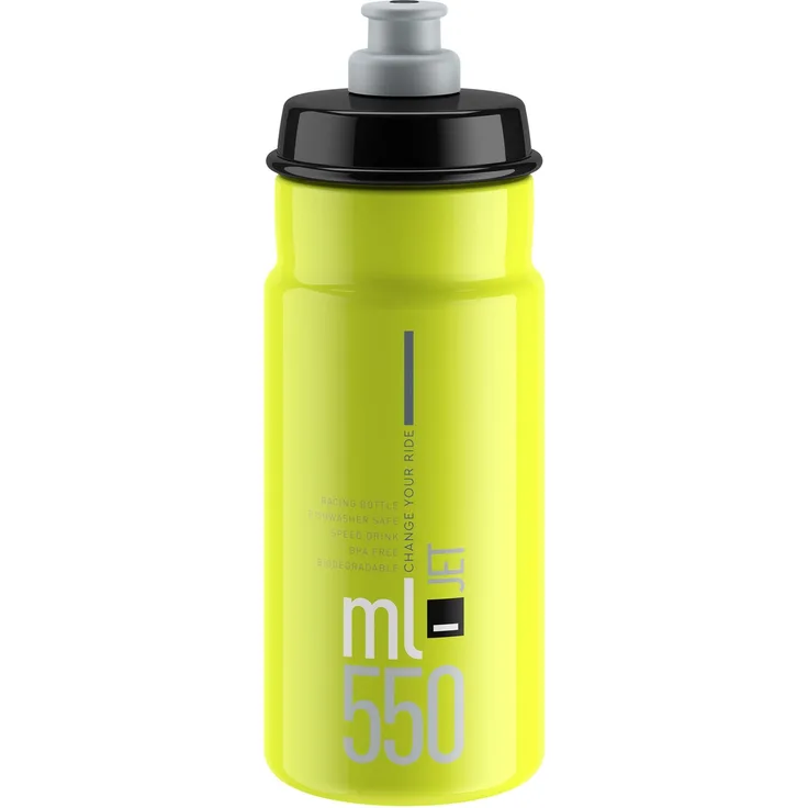 Elite Trinkflasche Jet 550 ml gelb/schwarz
