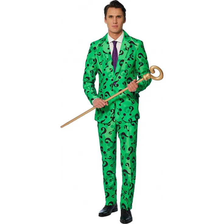 Suitmeister The Riddlerherrenkostüm Anzug Polyester Größe M