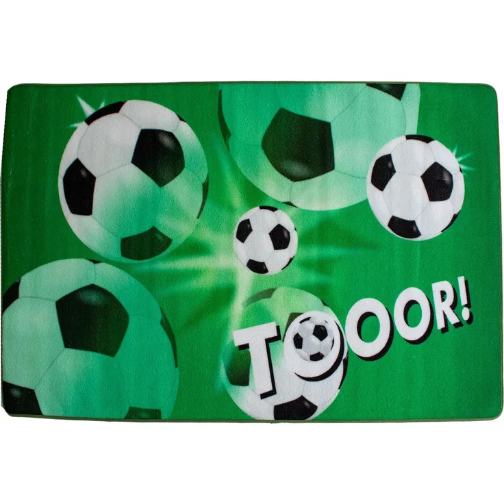 Kinderteppich- Fußball 160 x 100 cm TOOOOR