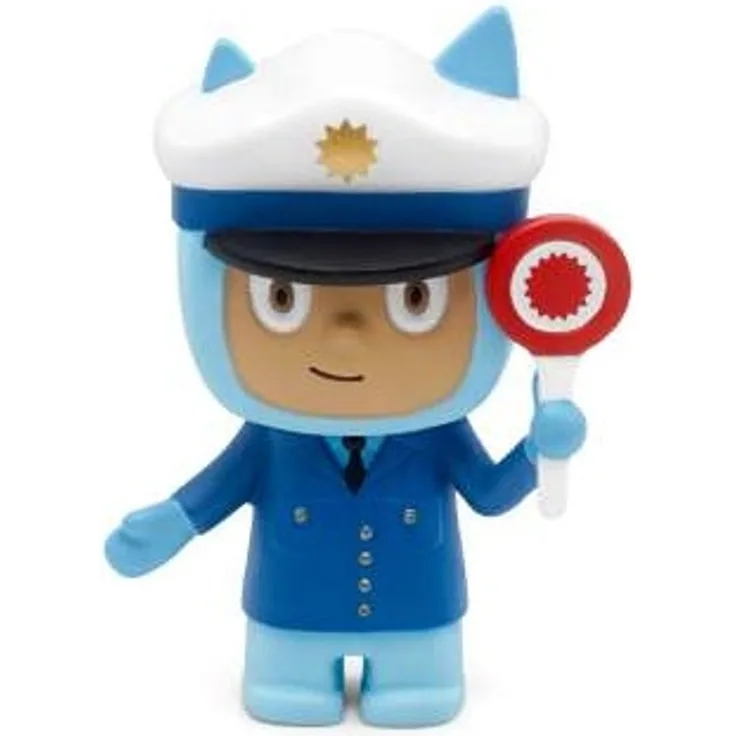 Tonies 'Kreativ-Tonie Polizist (Neuauflage 2022)', Hörfigur mit 90 Minuten Laufzeit, Speicherplatz, ab 3 Jahren