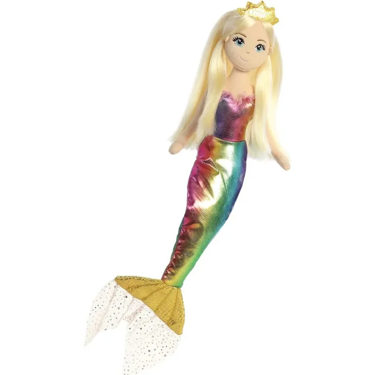 Aurora 33318 - Sea Sparkles Meerjungfrau Amanda, Puppe, 25 cm