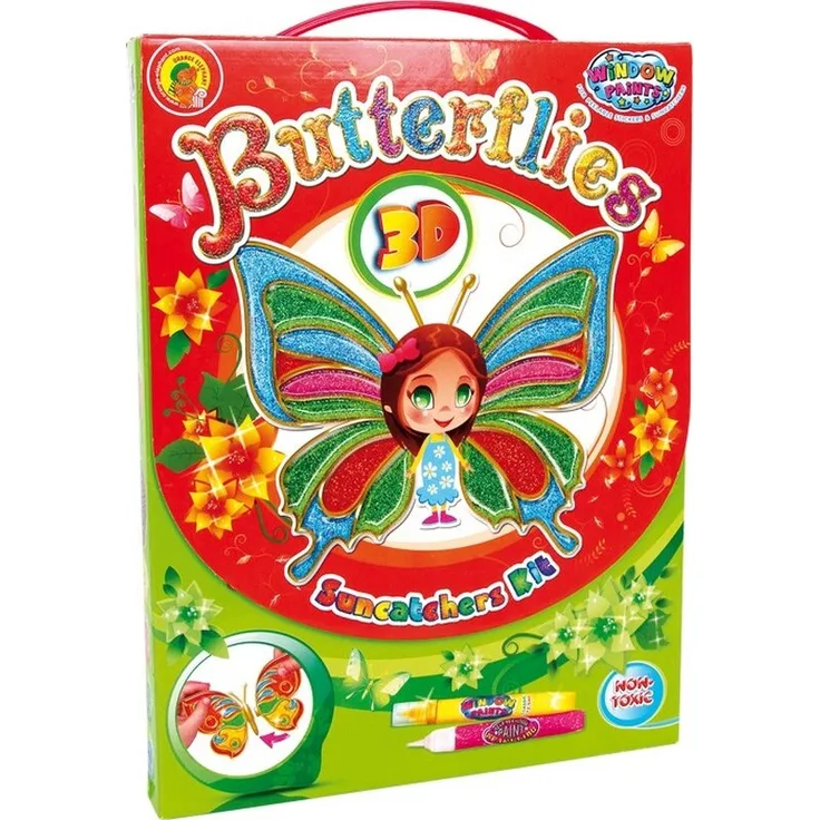 Suncatcher Butterflies 3D