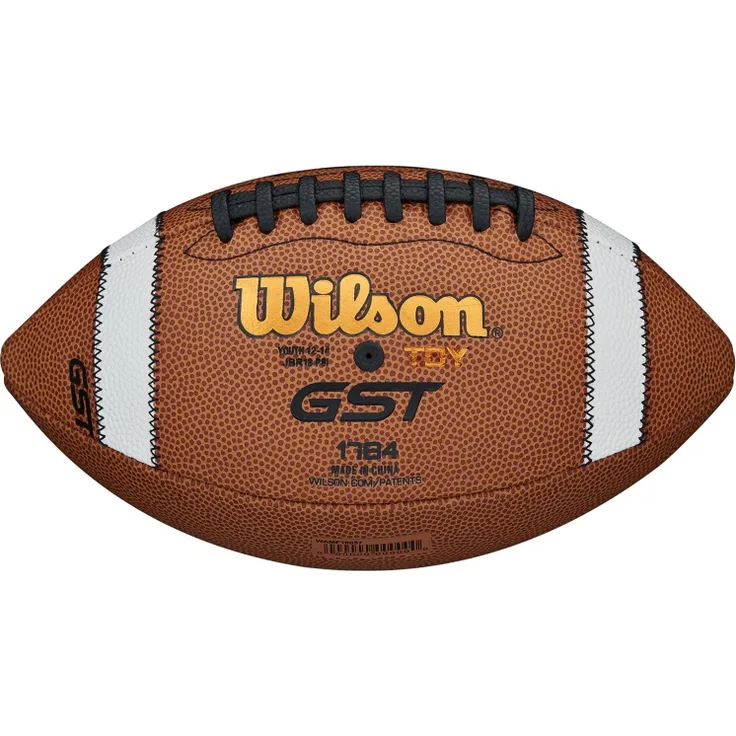 Wilson® GST OFFICIAL COMPOSITE Football, YOUTH