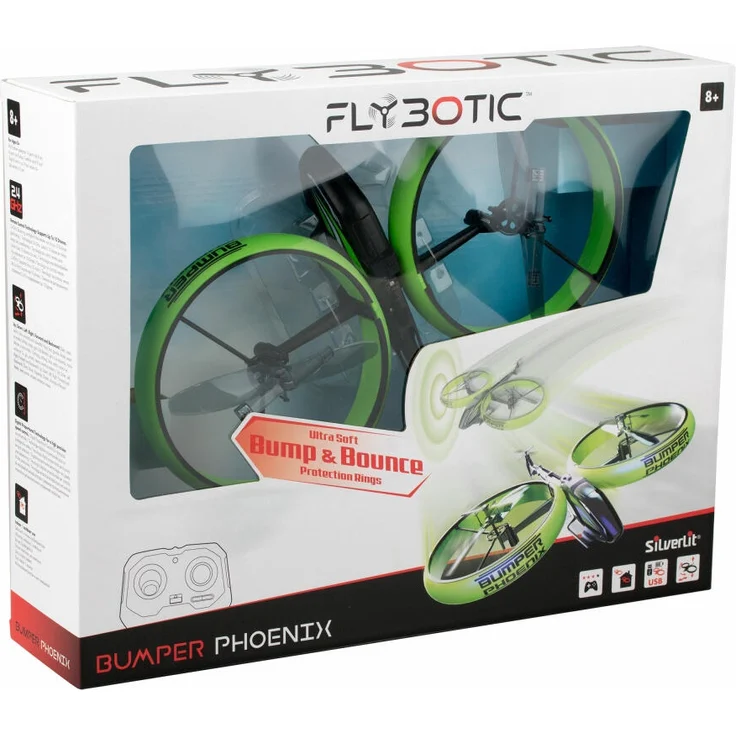 Flybotic - Bumper Phoenix - Helikopter - grün/schwarz – Bild 5