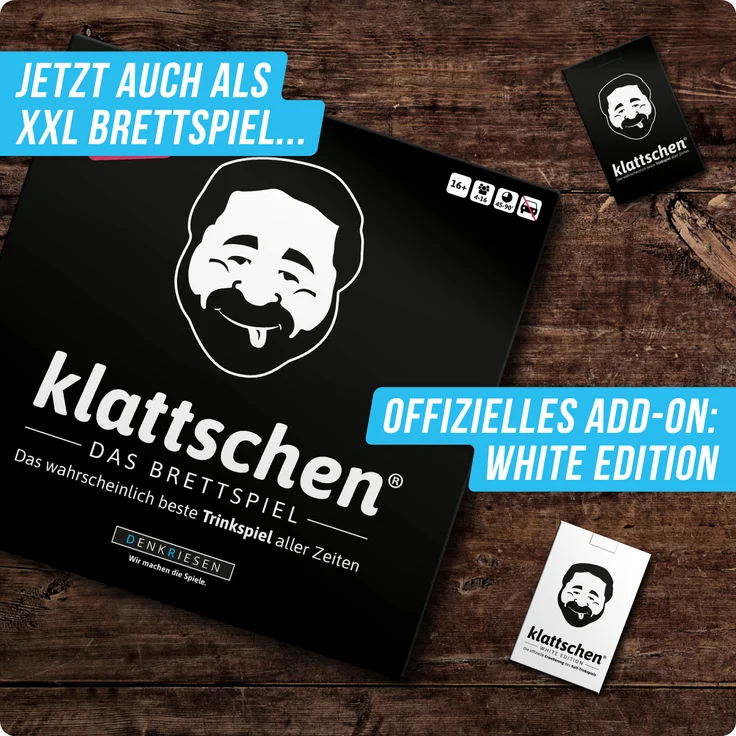 klattschen® - Trinkspiel - WASSERFESTE EDITION - Das wahrscheinlich beste Trinkspiel aller Zeiten – Bild 4