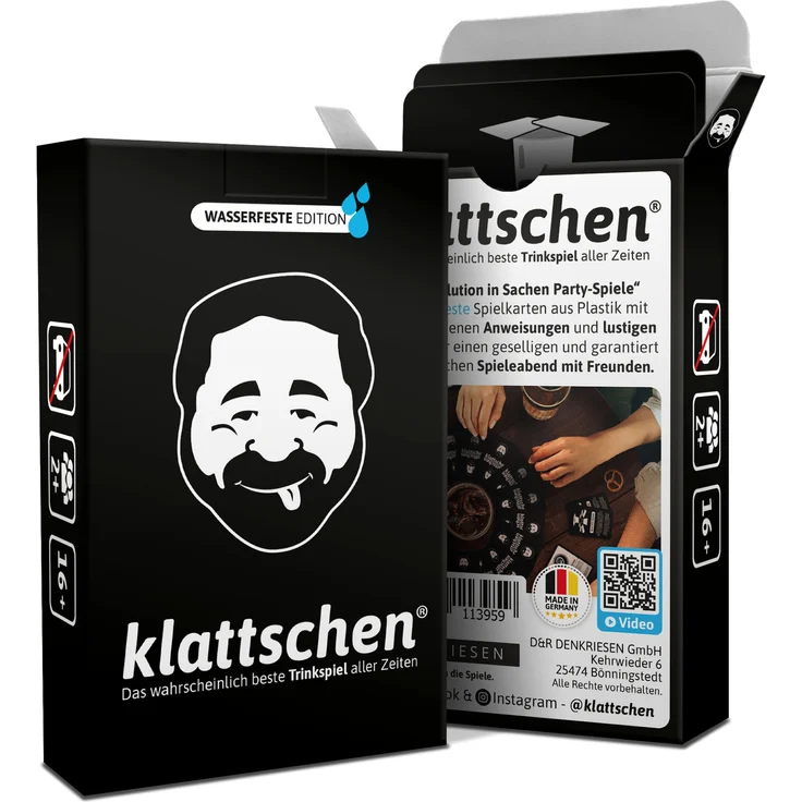 klattschen® - Trinkspiel - WASSERFESTE EDITION - Das wahrscheinlich beste Trinkspiel aller Zeiten – Bild 6