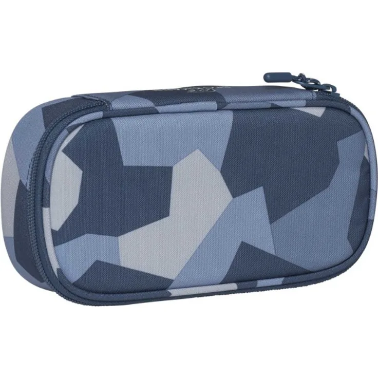 Beckmann Sport Jr. Ovales Schlamperetui Blue Camo