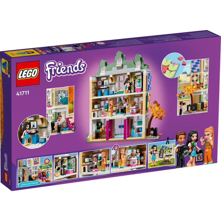 LEGO Friends 41711 'Emmas Kunstschule', 844 Teile, ab 8 Jahren – Bild 6