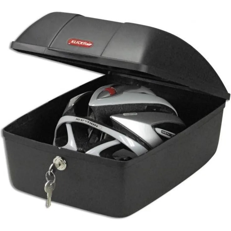 Bike-Box für Racktime KLICKfix schwarz 25x35x18cm inkl. Kuppl. -Stück