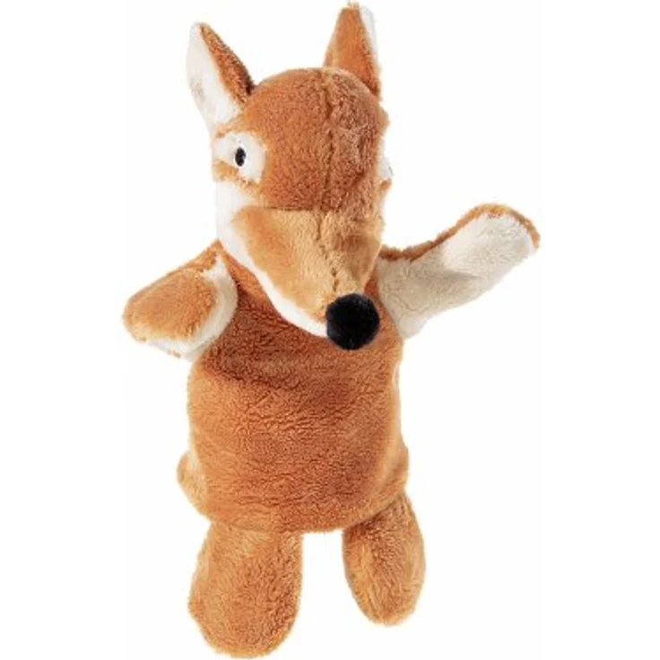 Heunec 643666 - SANDMANN Handpuppe Herr Fuchs, GRS Recycled Plüsch, 30 cm - Preisvergleich