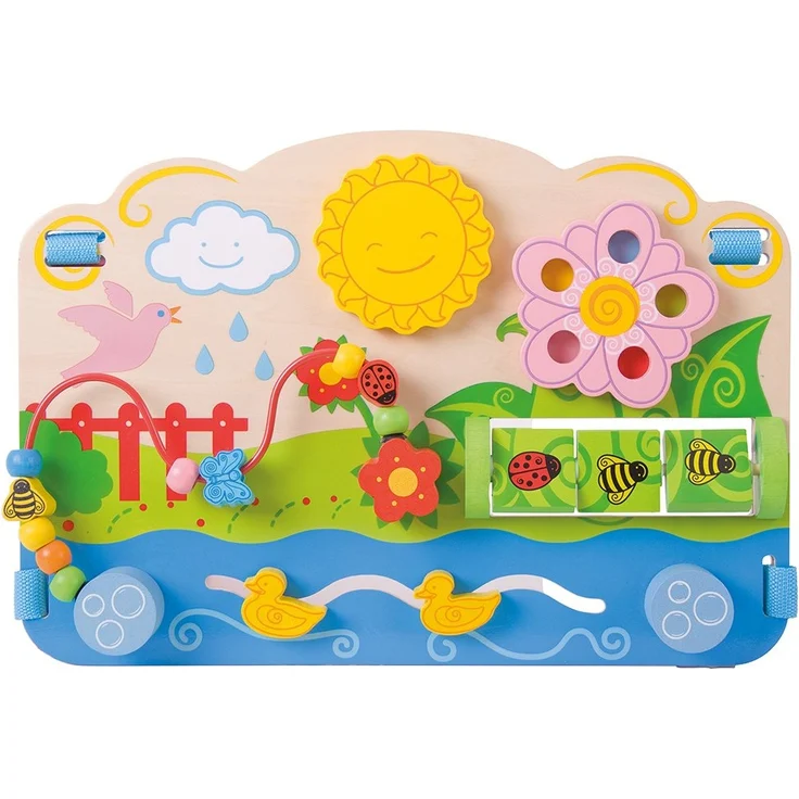 Bigjigs Toys Blumiges Aktivitätsstation – Bild 1