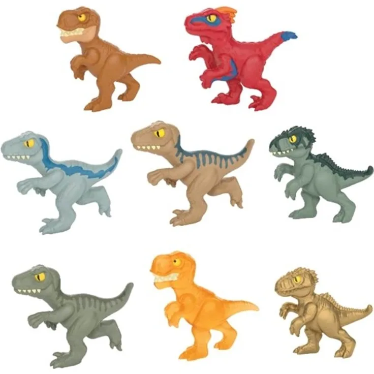 Goo Jit Zu JURASSIC MINIS S1 8 PACK