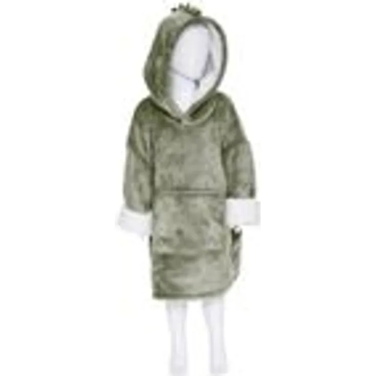 Kinderponcho mit Kapuze, Tier-Motiv