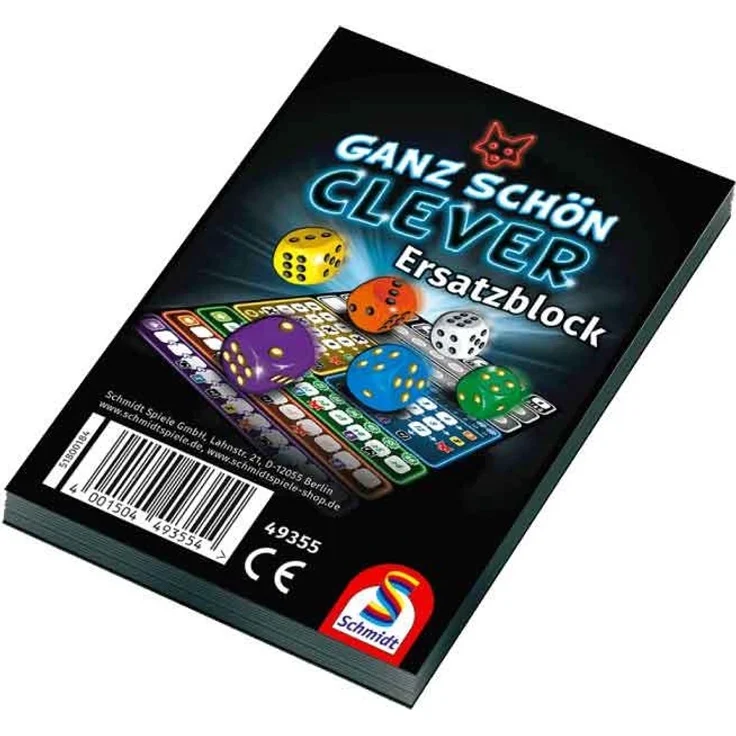 Schmidt Spiele Ganz schön clever! Ersatzblock - Preisvergleich – Bild 1