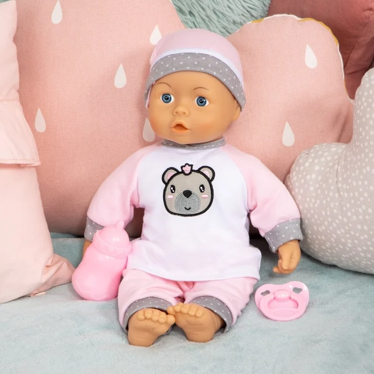 Funktionspuppe Kiss Baby, 36 cm - Babypuppe – Bild 5