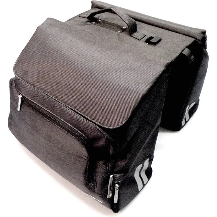 Basil *17499 Doppelpacktasche Winora Tour 2 für Winora E-Bike Serien Comfort und Family, schwarz