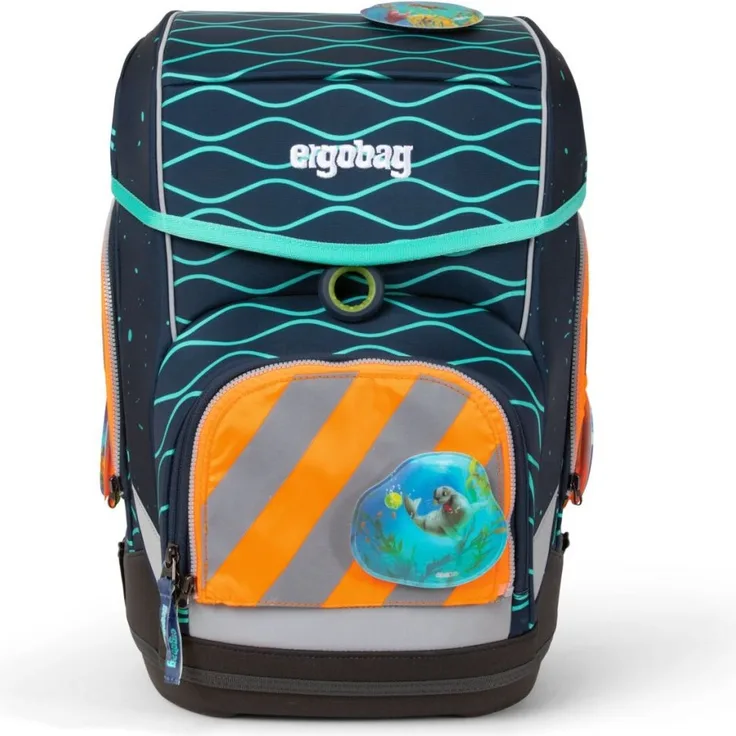 ergobag Sicherheitsset mit Reflektorstreifen orange