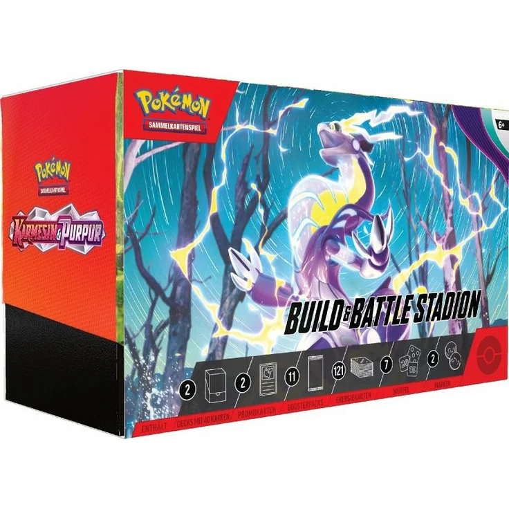 Pokémon: Karmesin & Purpur SV1DE Build & Battle Stadion – Bild 1