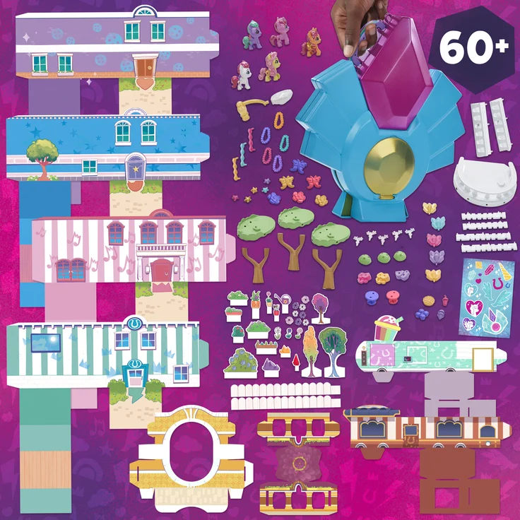 Hasbro - My Little Pony Mini World Magic Mini-Kristallspielhaus – Bild 5
