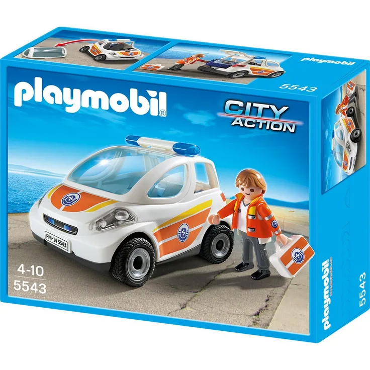 Playmobil Vehiculo De Emergencia