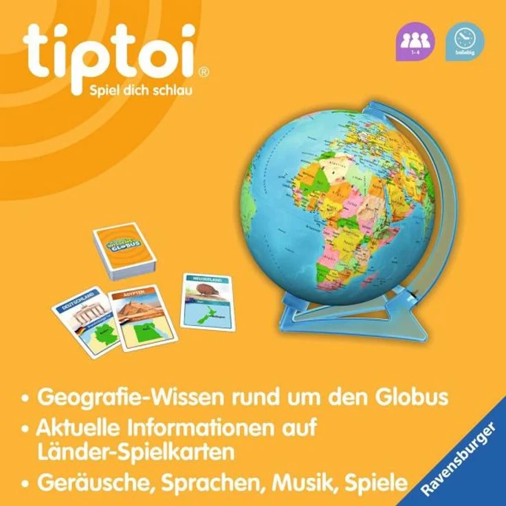 Ravensburger - tiptoi® Der interaktive Wissens-Globus – Bild 6