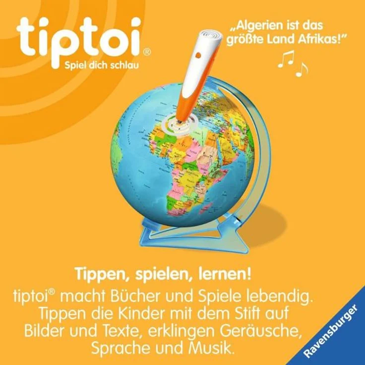Ravensburger - tiptoi® Der interaktive Wissens-Globus – Bild 5