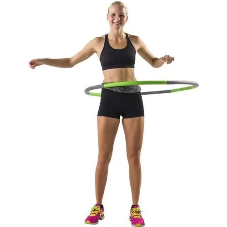 TUNTURI Hula Hoop für Bauchmuskeln 1,2 kg grün - Preisvergleich – Bild 3