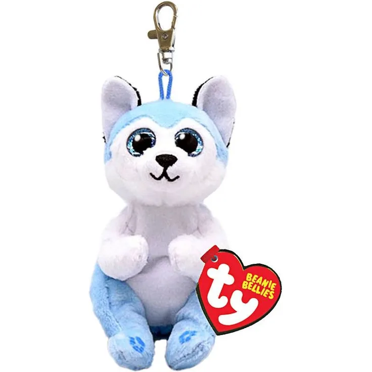 TY Beanie Bellies Clip, "Thunder", Hund, ca 10 cm.