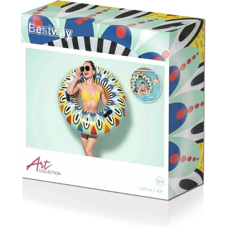 Bestway 36294 Mehrfarbig Schwimmring Muster Vinyl 12 Jahr(e) Junge/Mädchen – Bild 3