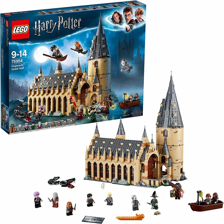 LEGO Harry Potter 75954 'Die große Halle von Hogwarts', 878 Teile, ab 9 Jahren