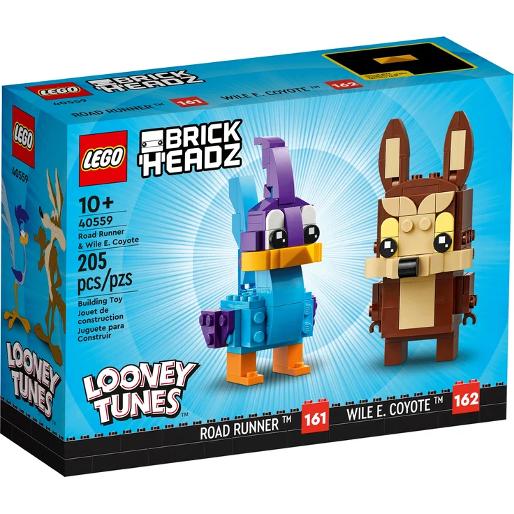 Lego BrickHeadz 40559 'Road Runner & Wile E. Coyote', 205 Teile, ab 10 Jahren - Preisvergleich – Bild 1
