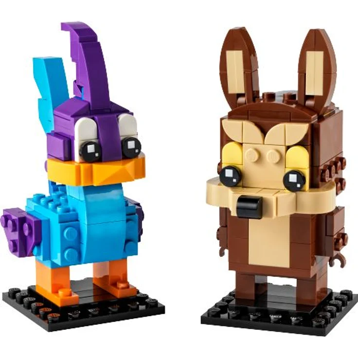 Lego BrickHeadz 40559 'Road Runner & Wile E. Coyote', 205 Teile, ab 10 Jahren - Preisvergleich – Bild 2
