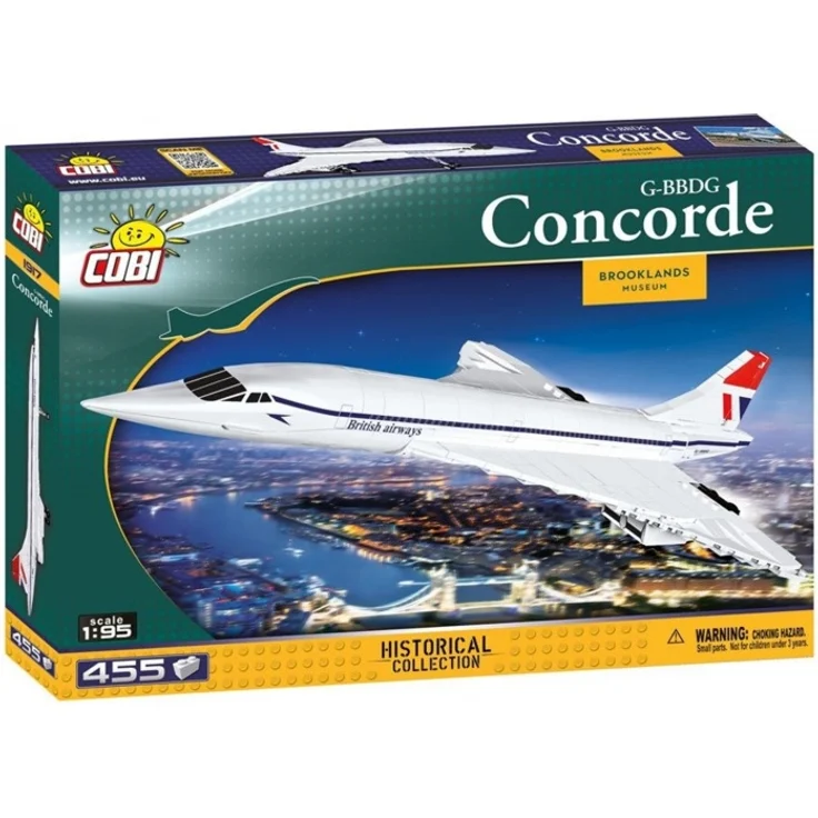 "COBI - Concorde 1:95, 455 Bauteile – Bild 1