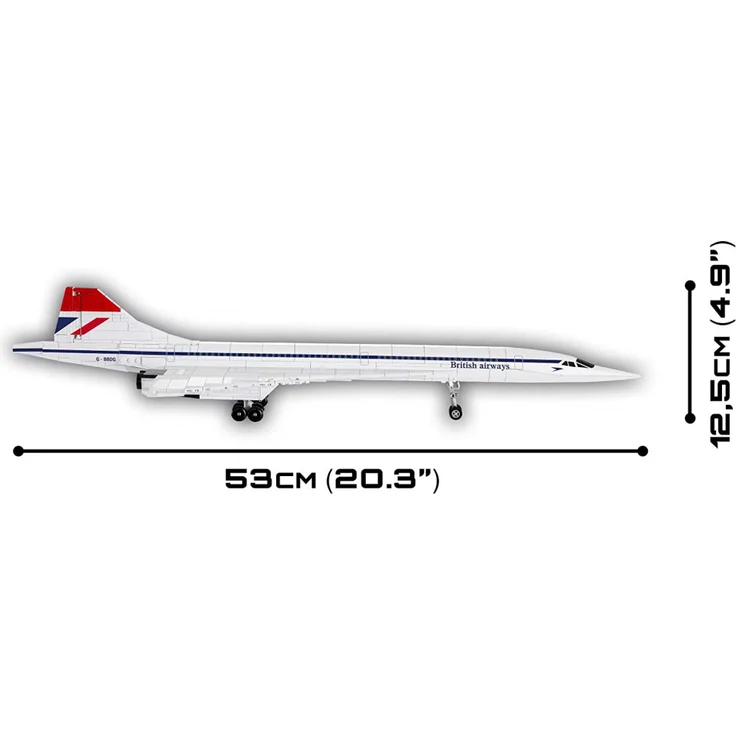 "COBI - Concorde 1:95, 455 Bauteile – Bild 3