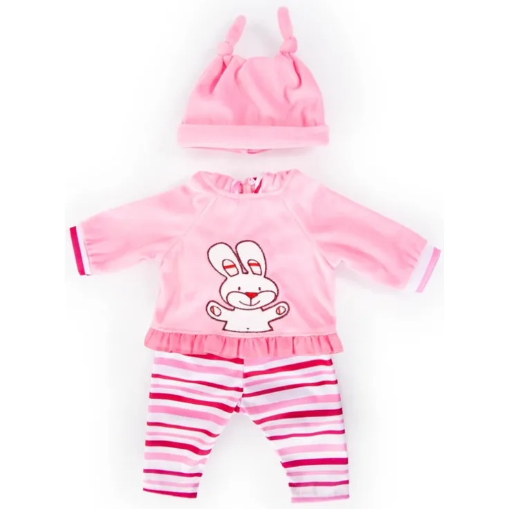 Puppensachenset für Puppen 38cm, Motiv Hase - Puppenkleidung