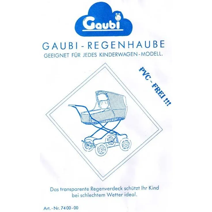 Klarsichtiges Regenverdeck für jedes Kinderwagenmodell