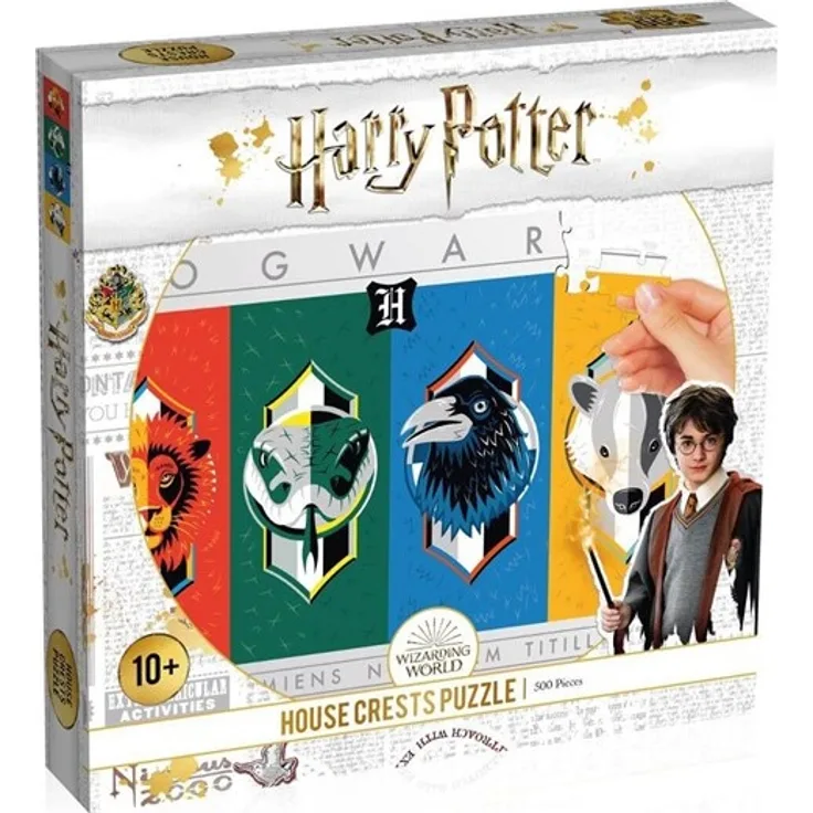 Winning Moves Harry Potter House Crests (500)