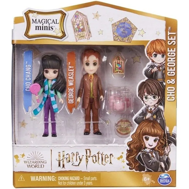 Wizarding World Harry Potter Small Doll Friend Set-Cho&George
