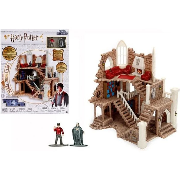 Dickie Toys Harry Potter Griffindor Tower, Griffindor Turm, inkl. 2 Sammelfiguren, Harry Potter Spielzeug – Bild 1