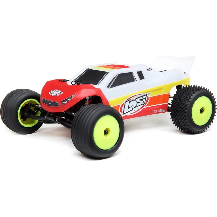 1/18 Mini-T 2. 0 2WD Stadium Truck Brushless RTR, Red